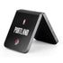 NBA Portland Trail Blazers Jersey Galaxy Z Flip6 Skin